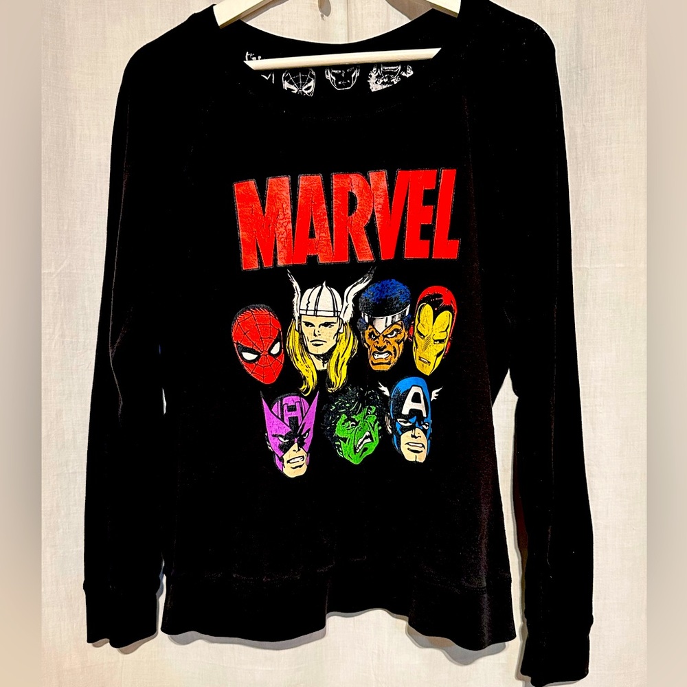 POP-CULTURE T-Shirt - MARVEL Men’s Sz M - REVERSIBLE!!